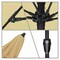 California Umbrella 9' Bronze Aluminum Market Patio Umbrella, Sunbrella Canvas 194061337158 - alternate 2